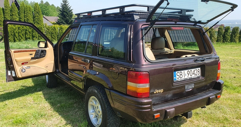 Jeep Grand Cherokee cena 29000 przebieg: 350000, rok produkcji 1996 z Ożarów małe 137